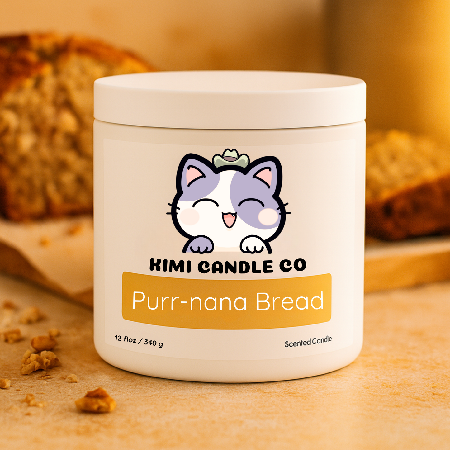 Purr-nana Bread