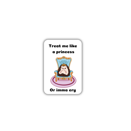 2" I'm a princess Sticker